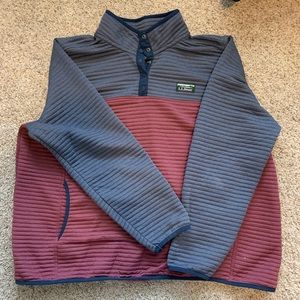 LL Bean Ribbed Pullover 2X